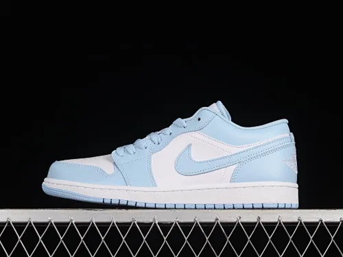All categories Air Jordan Jordan series basketball shoes Air Jordan 1 Low G version pure original Air Jordan 1 Low "Aluminum" AJ1 Joe 1 new North Carolina blue DC0774-141